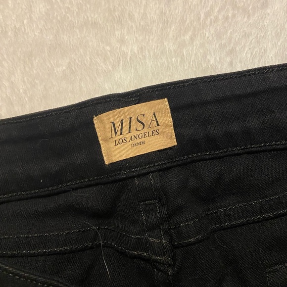 MISA Los Angeles Super Star Slit Jeans - Picture 5 of 9